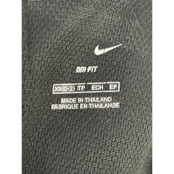 Nike Pants Womens XS Black Dri-Fit Capri Running Athletic Gym Workout - Picture 9 of 10
